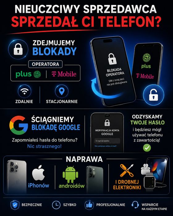 Ściganie blokad zdalnie
