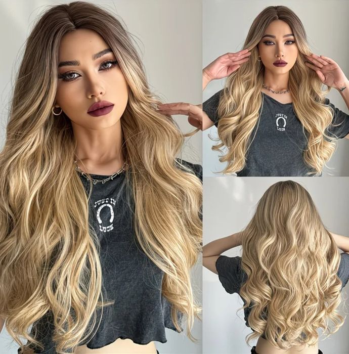 Жіноча перука блонд