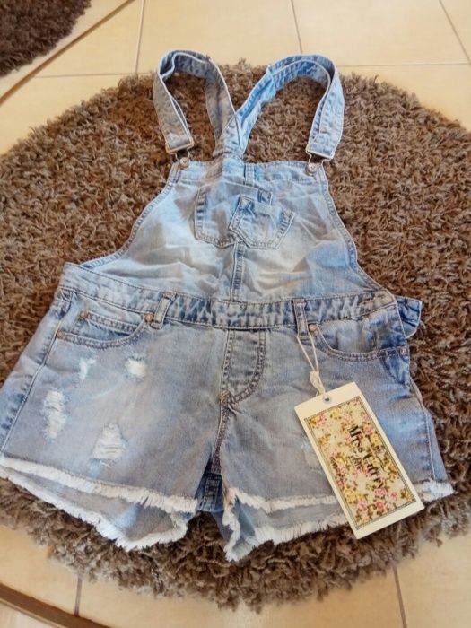 Ogrodniczki jeans S/36 nowe metka