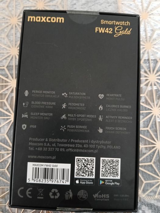 Smartwatch MAXCOM WF42 Gold
