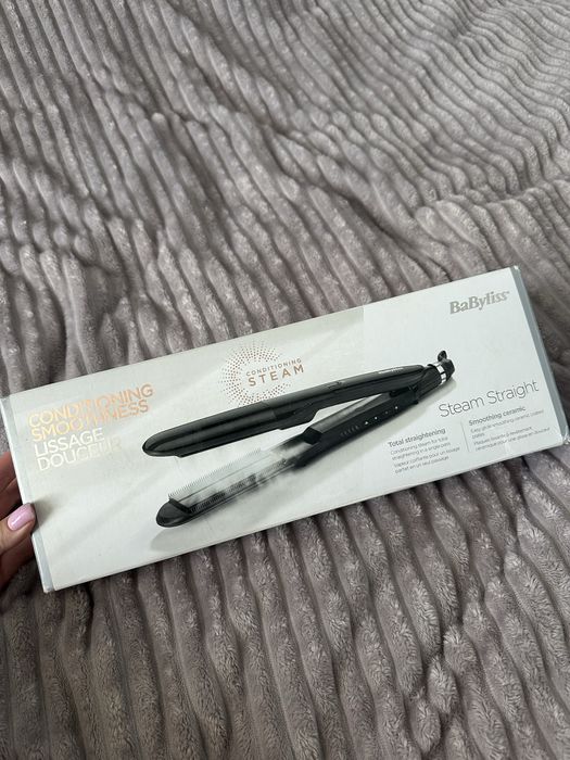 Утюжок/ Випрямляч для волосся паровий babyliss/ плойка для волос