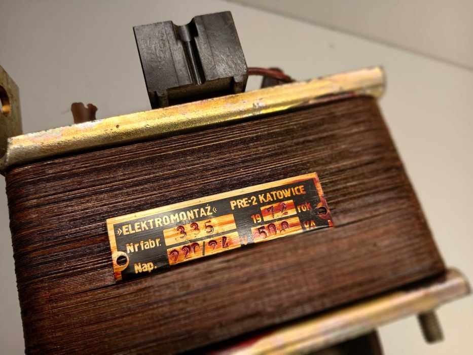 Transformator ochronny PRE-2 220V/24V 500VA