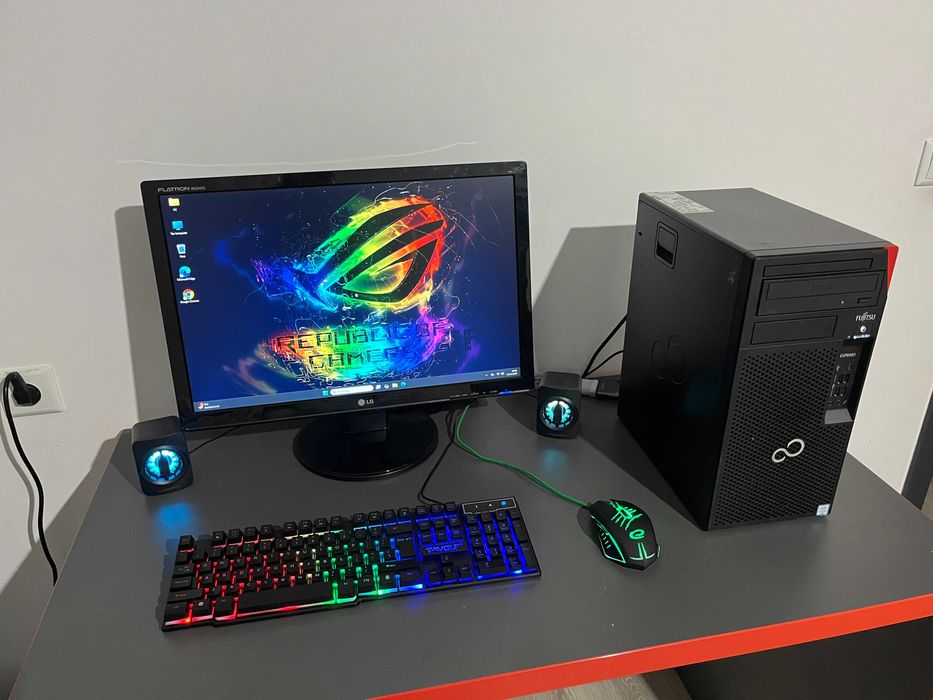 Komputer Gamingowy Gracza i5 6th 16GB DDR4 SSD 750GB  GTX 1050 Monitor