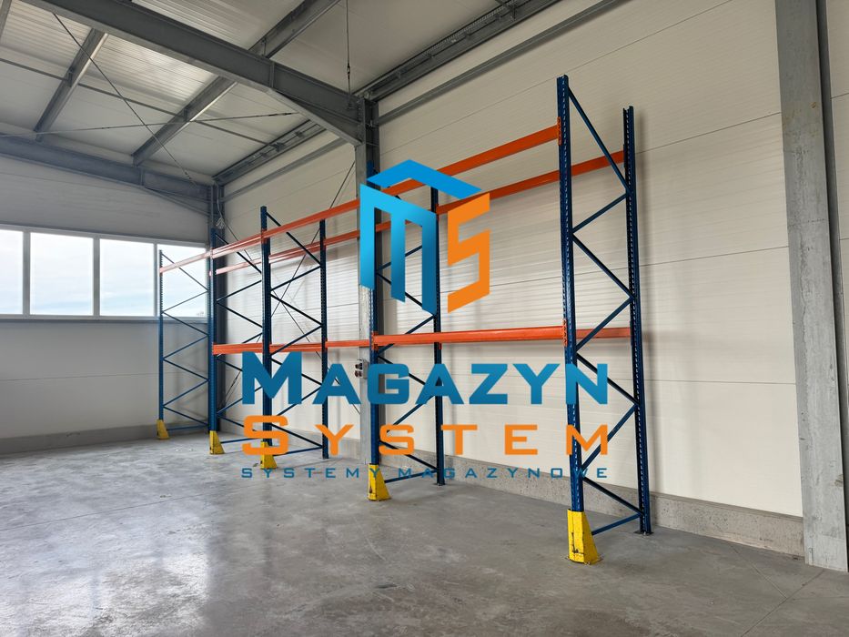 Regały magazynowe paletowe półkowe przemysłowe
