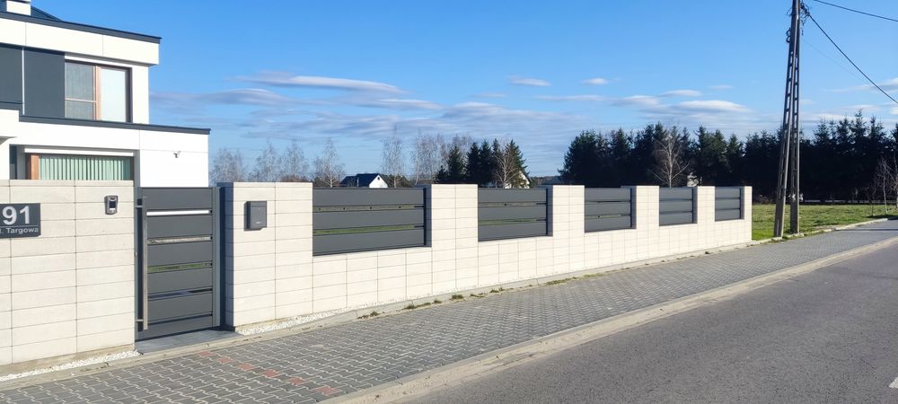 ogrodzenie palisadowe przęsła panelowe producent mazowieckie Ciepielów