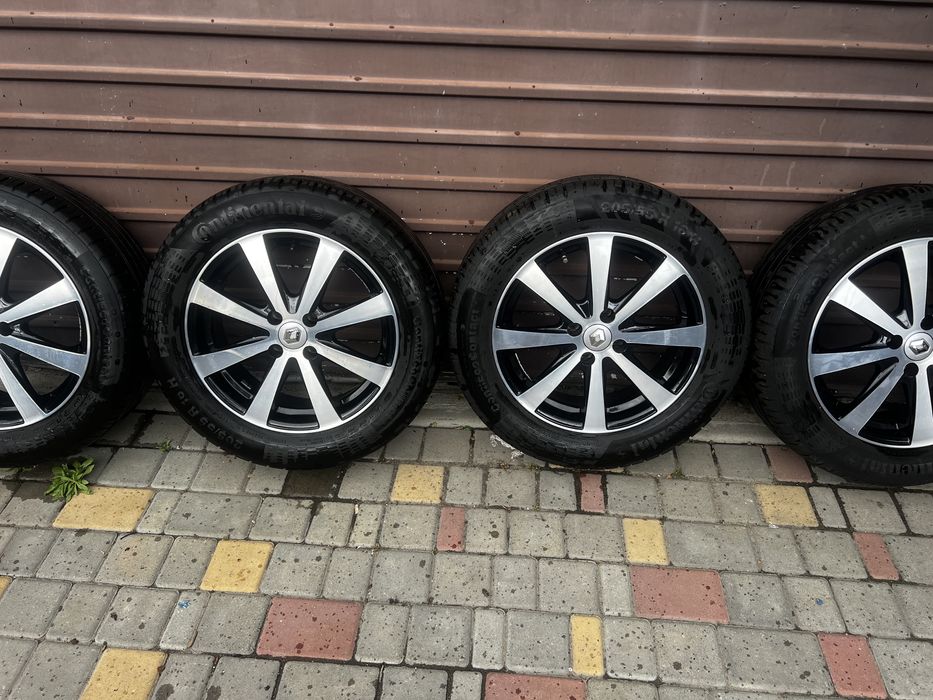 Диски R16 Renault Sandero + резина Лето Continental 205/55