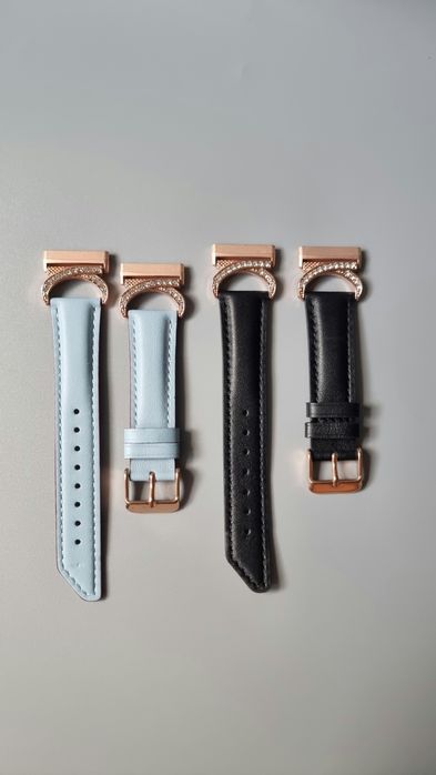 Pasek skórzany Gimuk kompatybilny z Fitbit Versa 4/Versa 3/Sense 2/Sen