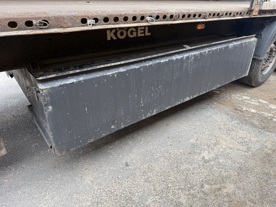 Верх напівпричіпа Koegel, борта, стойки, лижі, палетник))