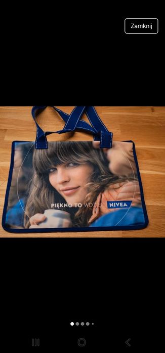 Torba materiałowa Nivea może być śniadaniowa