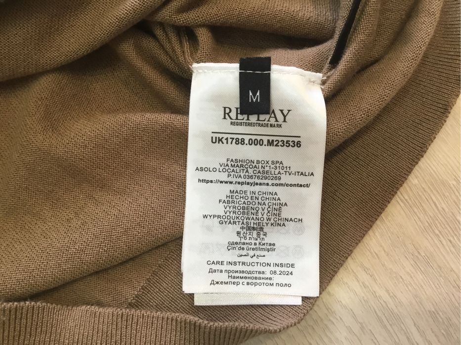 Продам поло від Replay стан як нова розмірS- M олд мані