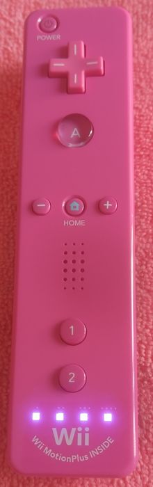 Comando Wii Motion Plus Inside Rosa Nintendo Wii