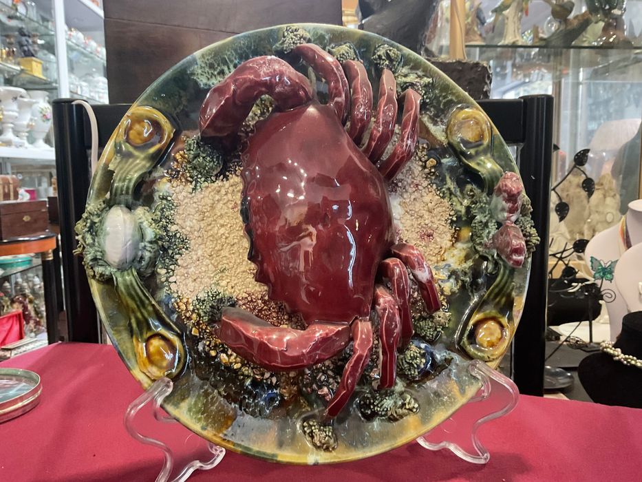 Prato com 26 cm sapateira majolica      Mais anúncios abaixo