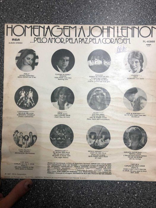 Vinil records Lp professional