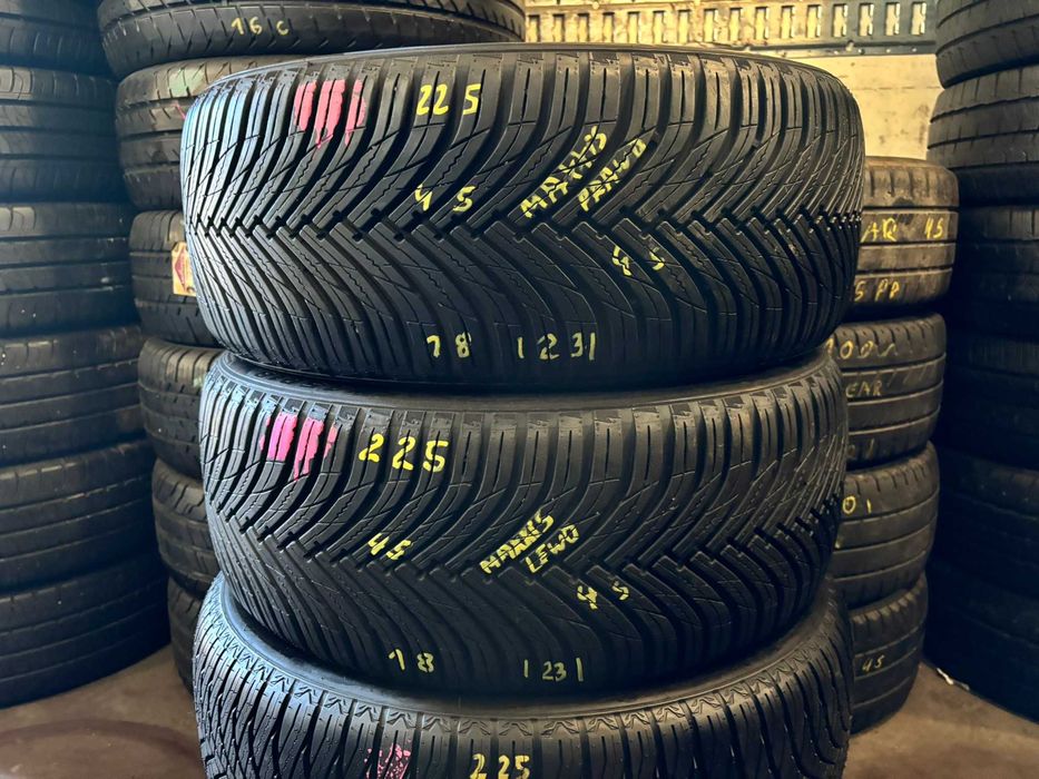 2X OPONY CAŁOROCZNE 225/45R18 95W Maxxis Premitra All Season AP3 XL Reinforced Rant Ochronny 7.5MM 2023R SPRAWDZONE CAŁE!