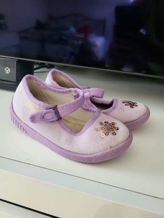 Befado rozm 26 liliowe buty, kapcie