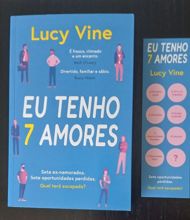 Livro NOVO " Eu tenho 7 Amores" de Lúcia Vine