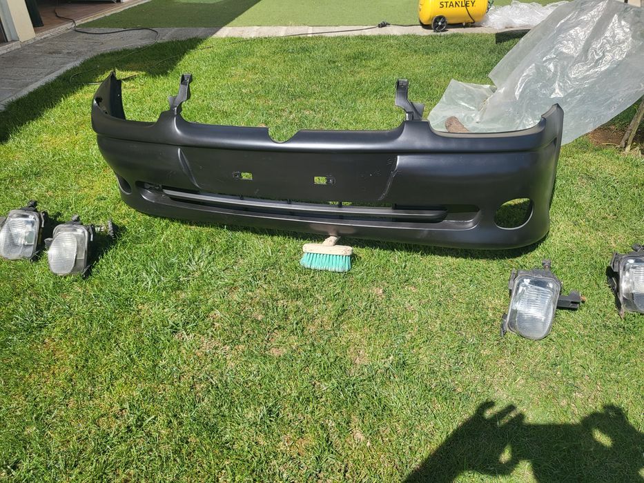 Para-choques gsi original corsa b sem sinistros  com  faróis de nevoeiro