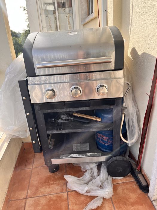 Churrasqueira a Gás GoodHome (Leroy Merlin) – 3 Queimadores