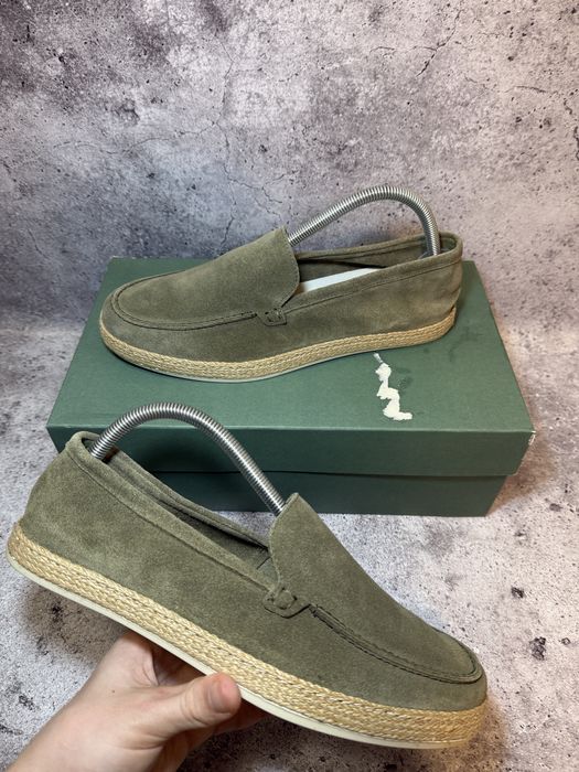 Męskie loafersy/espadryle zamszowe Minelli Paris