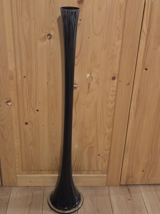 Wazon szklany, wysoki 101  cm. Murano