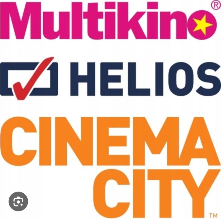 Voucher do kina Cinena City, Multikino lub Helios.
