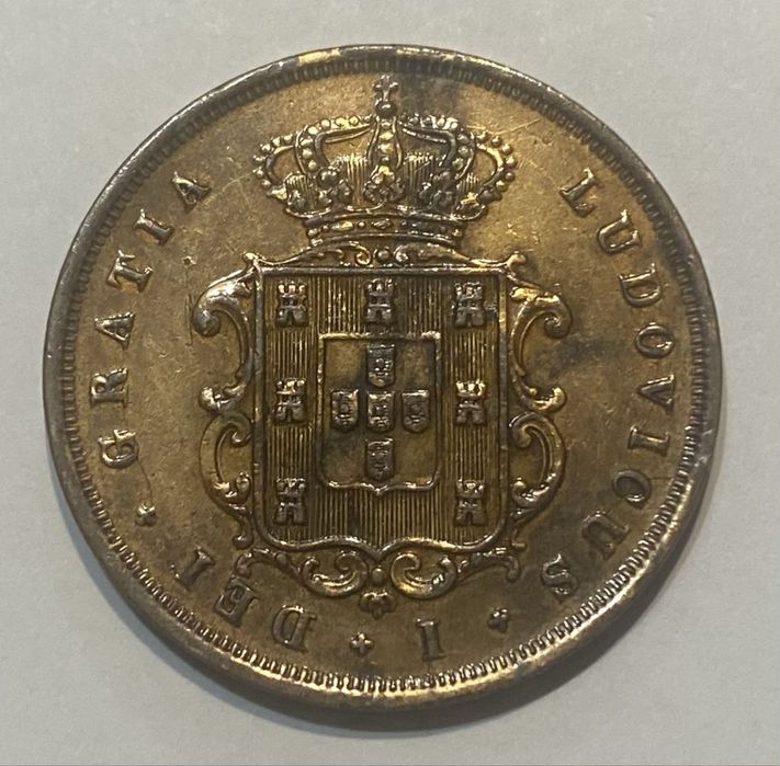 Moeda 616 - D LUIS I - X Reis 1873