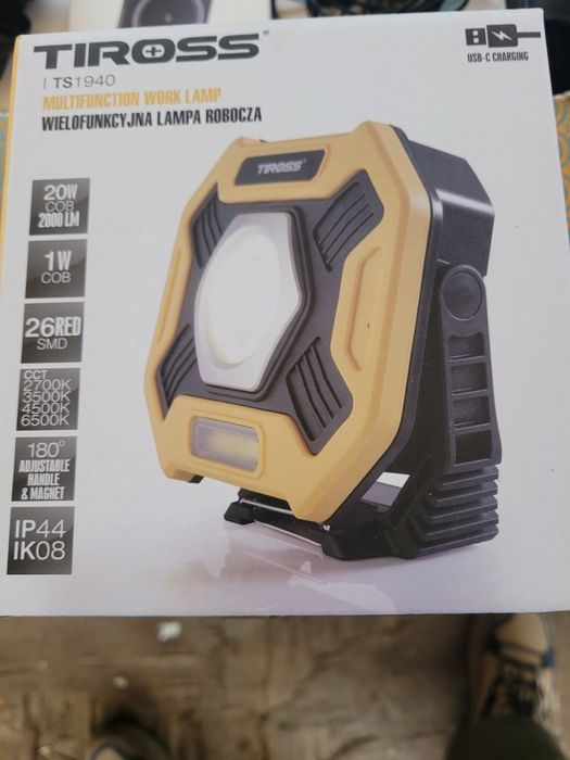 Фара фонарь лампа Tiross ts 1940 мощная с регулировками колера свитла