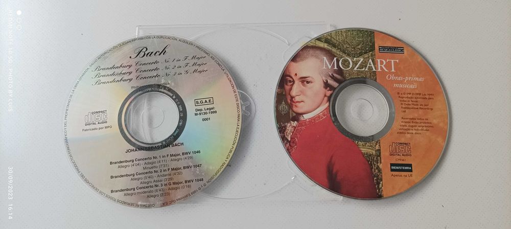 CD`s de música originais
