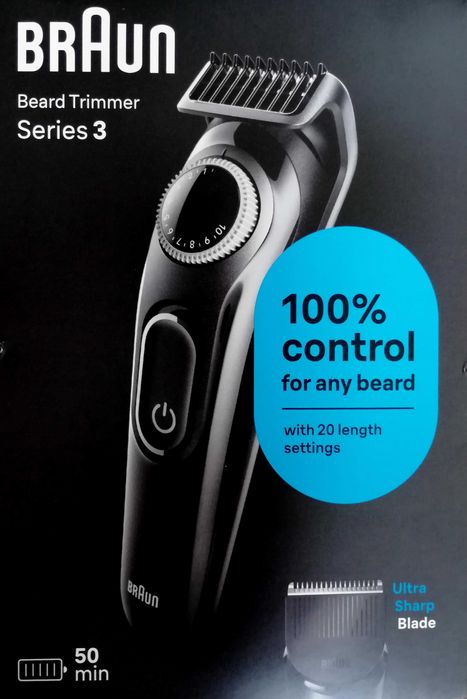 BRAUN Series 3 BT3400 Strzyżarka akumulatorowa do brody zarostu