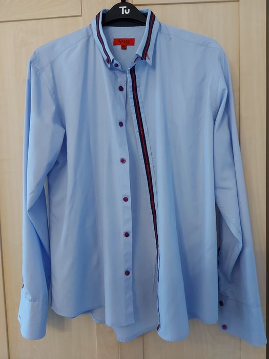 Koszula męska z dł rękawem