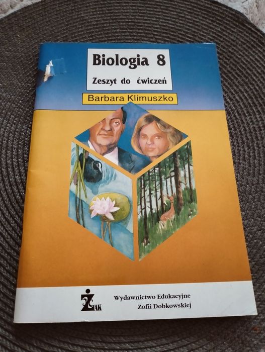 Biologia 8 Zeszyt ćwiczeń Barbara Klimuszko