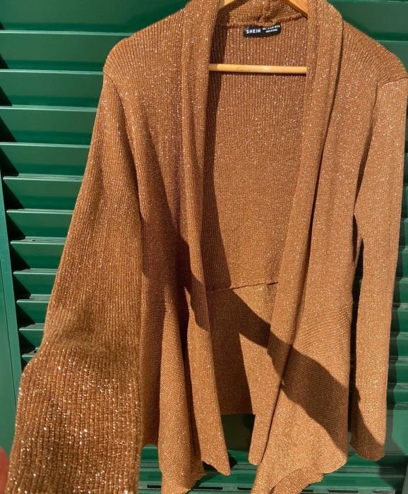 casaco/cardigan malha