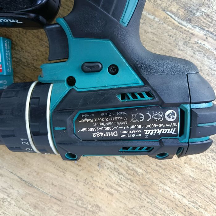 Makita 18V DHP 482 Wkrętarka udar+Bateria 2,0Ah BDB
