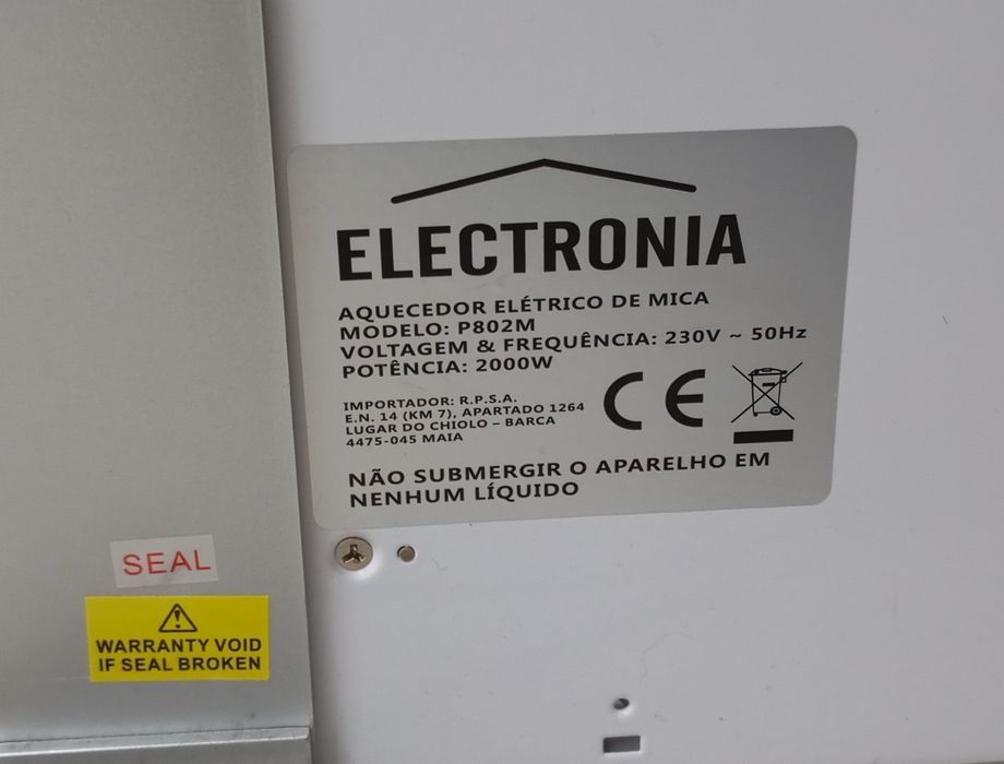 Aquecedor mica Electronia 2000W