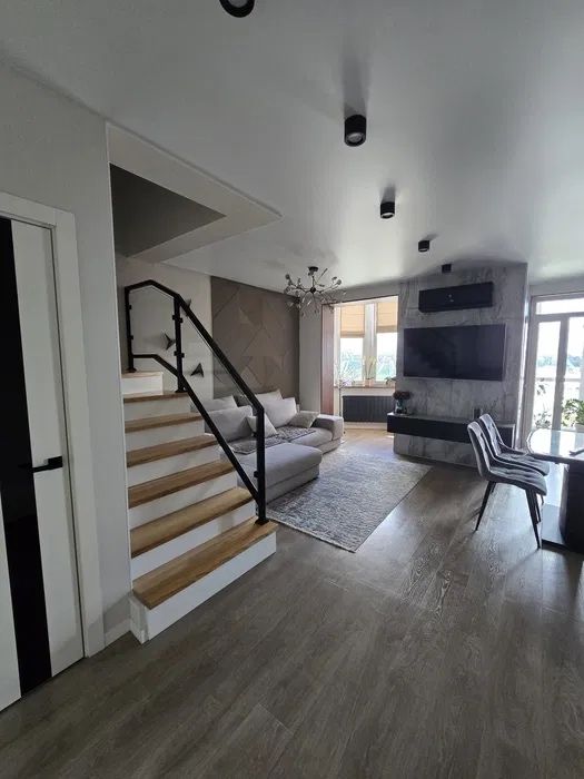 Двухуровневая 3 к Стильные 89 м² ЖК Лазурный Центр рынок Автоном отопл