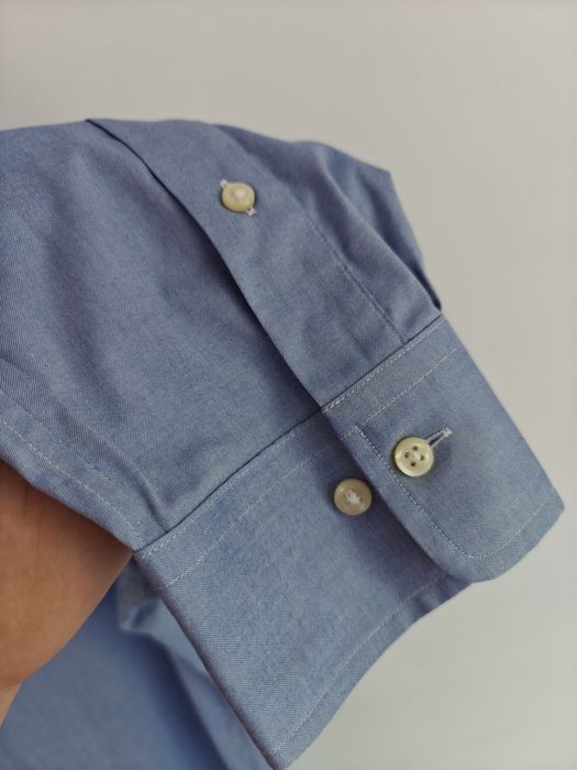 Ralph Lauren koszula męska premium elegancka niebieska XL