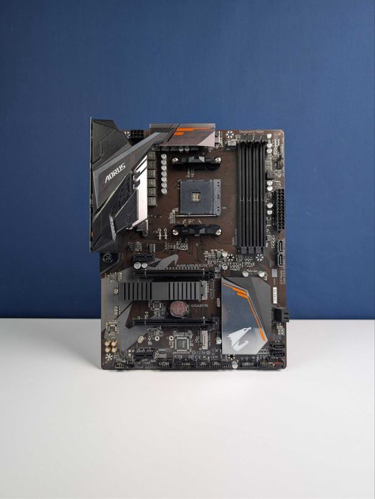 Материнська Плата Gigabyte B450 AORUS ELITE V2 (sAM4, ATX) | МАГАЗИН | Гарантія 90 днів