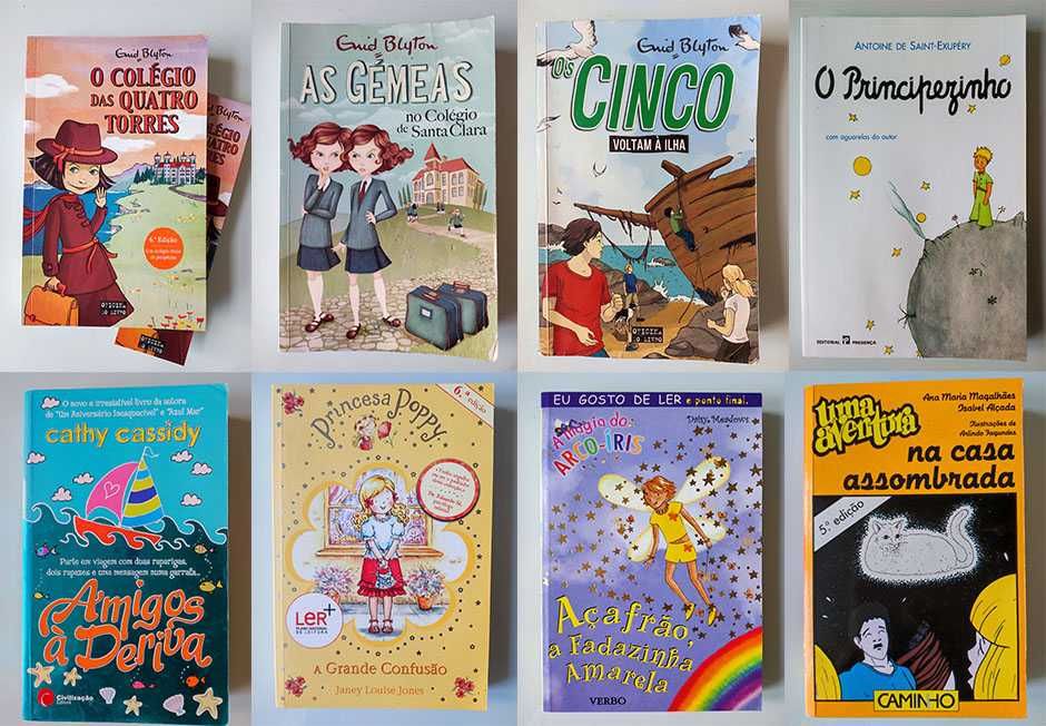 Livros Plano Nacional de Leitura 5ªano ao 8ª ano entre 2.00€ e 3.00€