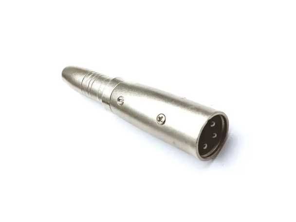 Adaptador XLR Macho para Jack Fêmea 6,35mm