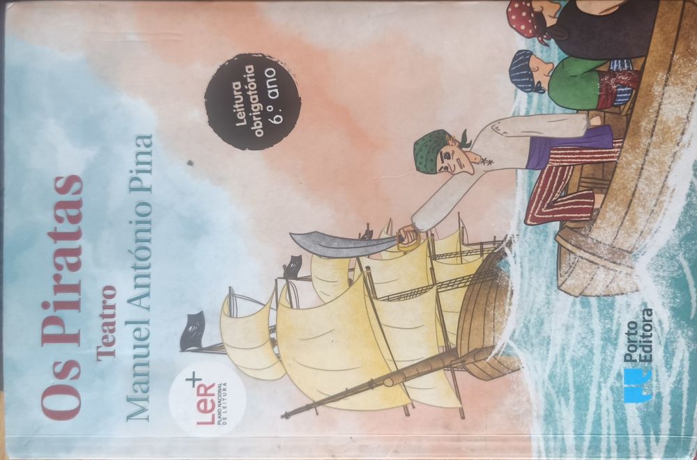 Livro " Os Piratas" Teatro 8 ano