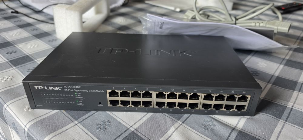 Hub 24 portas gigabit tplink