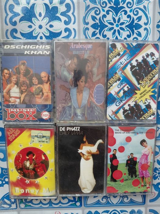 Аудіо касети с записами гуртаModern talking