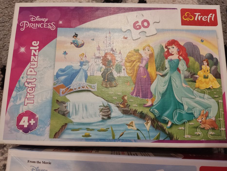Puzzle rainbow high ELSA Frozen Disney Kubuś Puchatek Myszka Miki 60