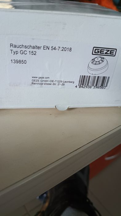 Czujki przeciwpozarowe