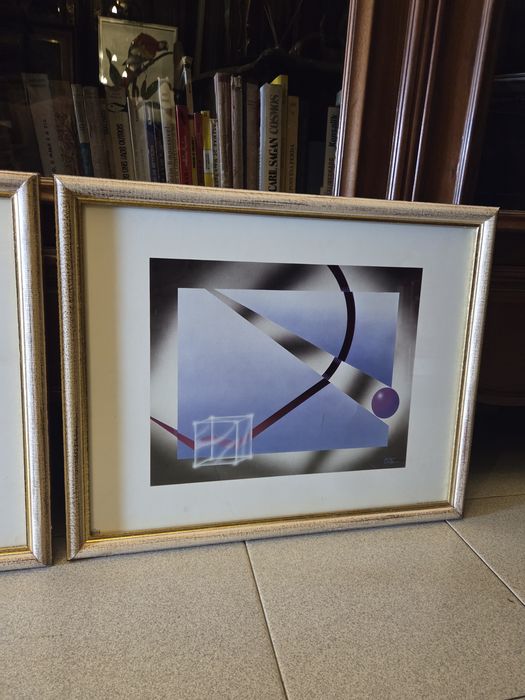 Quadros abstratos geometricas