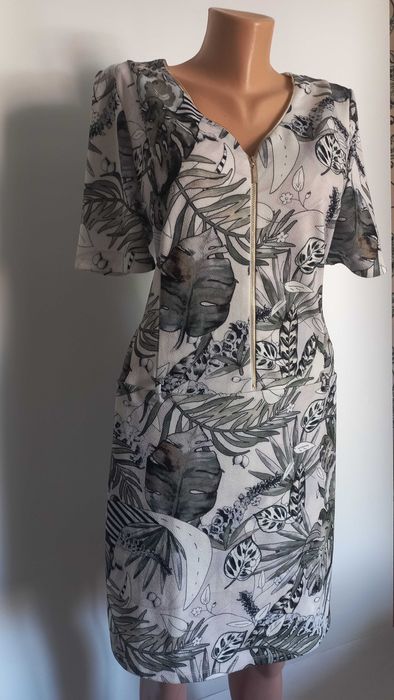 сукня на блискавці міді нова 50 52 розмір нова