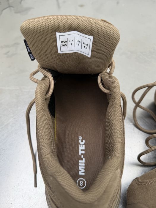 Черевики Mil-Tec Squad 2,5'' Coyote Brown