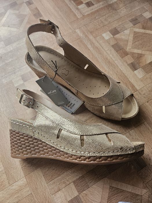 Sandały damskie lasocki 37, nowe