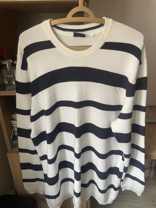 Sweter męski w paski