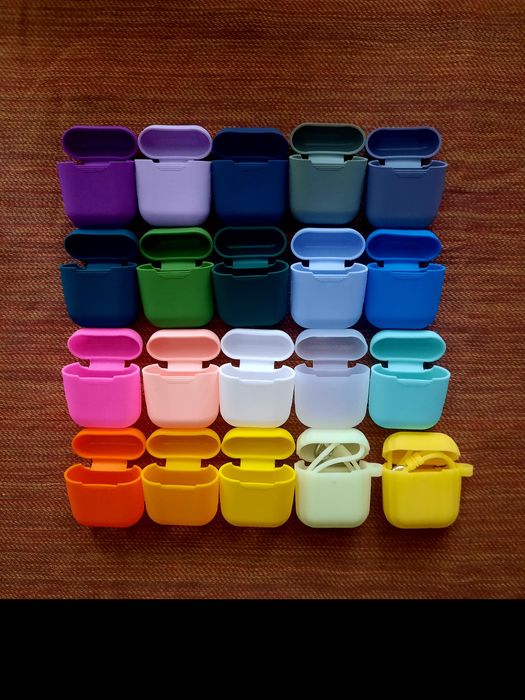 Чохол силіконовий silicone case навушники Apple Airpods 1/2 pro про А